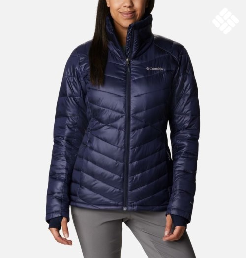 Women's Columbia Joy Peak Omni-Heat Infinity Insulated Jackets Navy | CA-L8CA6