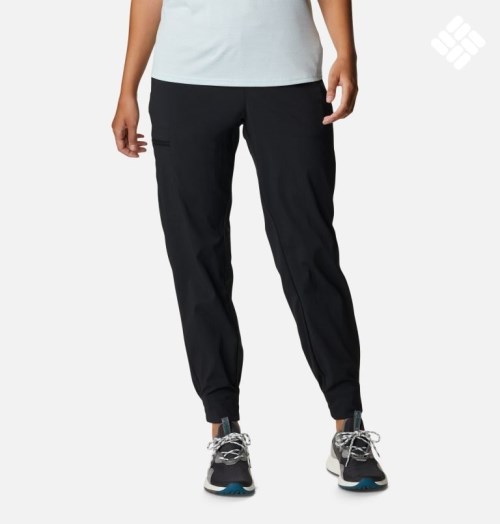 Women's Columbia On The Go Jogger Black | CA-S1A0L