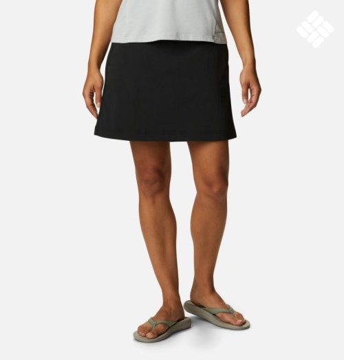 Women's Columbia On The Go Skorts Black | CA-W841C