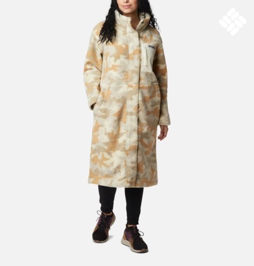 Women's Columbia Panorama Full Length Jackets Camo | CA-T4L15