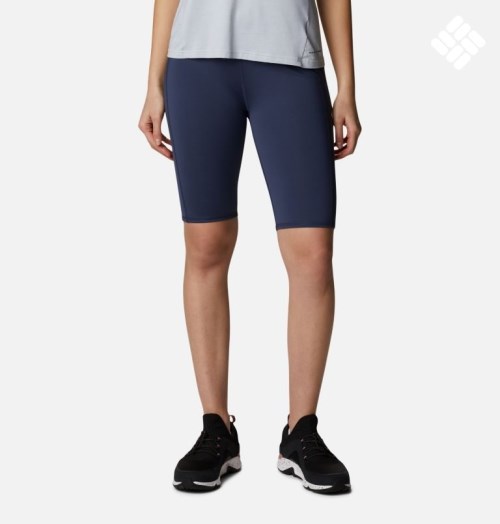 Women's Columbia River Half Tight Navy | CA-Z386A