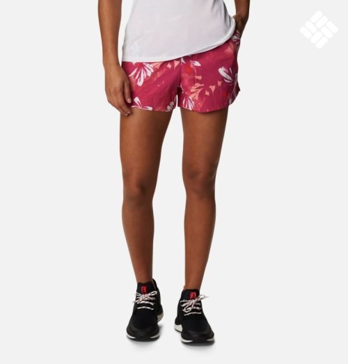 Women's Columbia Sandy River II Printed Shorts Flower | CA-Y6AC4