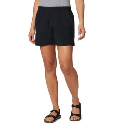 Women's Columbia Sandy River Shorts Black | CA-YC4A0