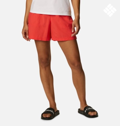 Women's Columbia Sandy River Shorts Orange | CA-I46CA