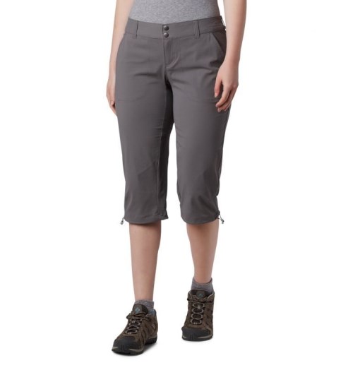 Women's Columbia Saturday Trail II Knee Pants Grey | CA-N1LC6