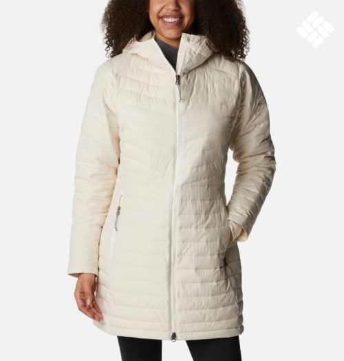 Women's Columbia Slope Edge Mid Jackets Cream | CA-K3A86