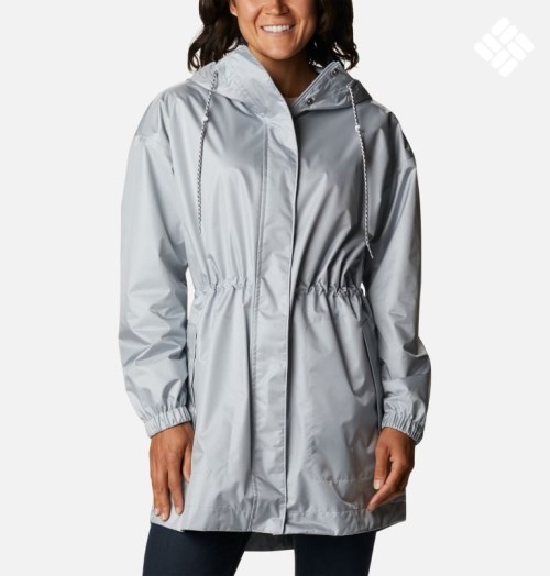 Women's Columbia Splash Side Jackets Light Grey | CA-Z5831