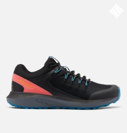 Women's Columbia Trailstorm Waterproof Hiking Shoes Black | CA-K14C6