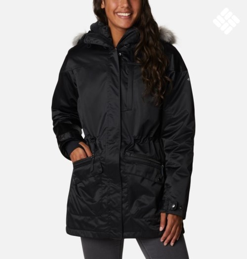 Women's Columbia Watson Lake Omni-Heat Infinity Interchange Insulated Jackets Black | CA-VC680