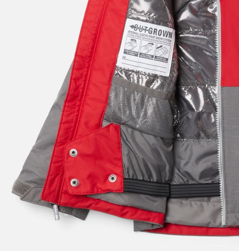 Kids' Columbia Alpine Action II Jackets Red / Grey | CA-G48L1