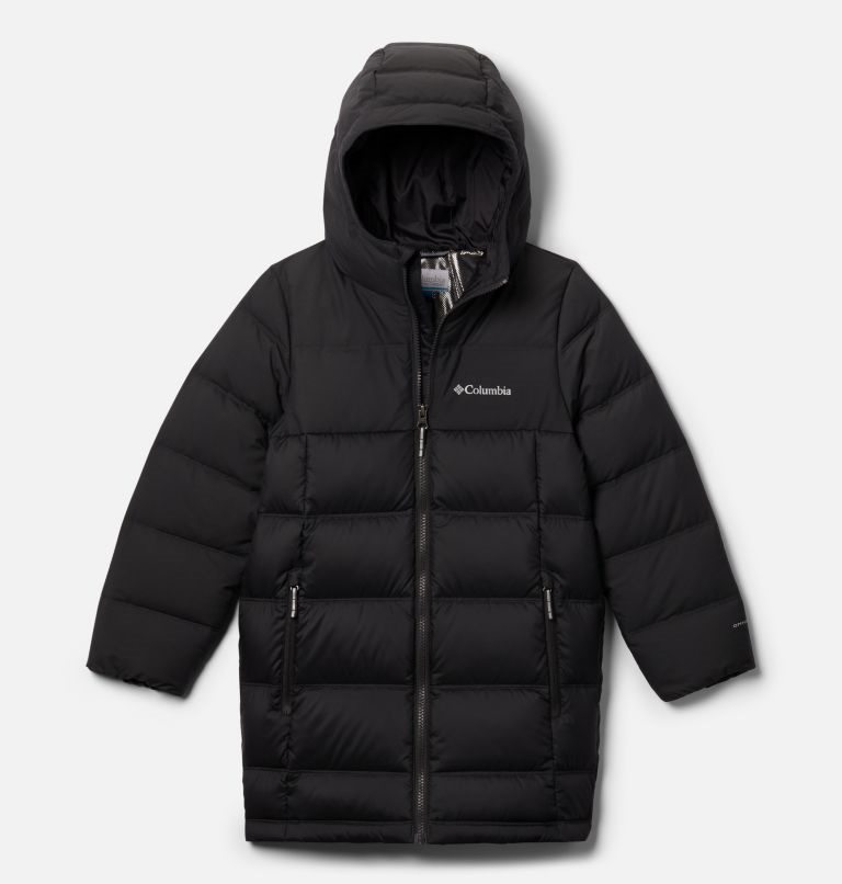 Kids\' Columbia Bear Hunt Ridge Down Jackets Black | CA-S86C4