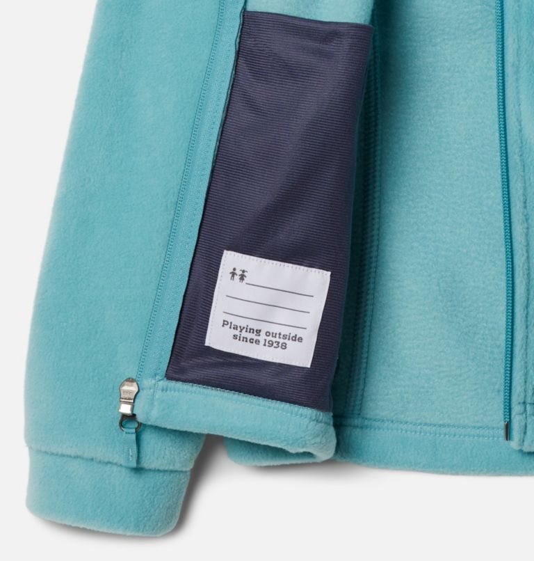 Kids' Columbia Benton Springs Fleece Jackets Turquoise | CA-A685A