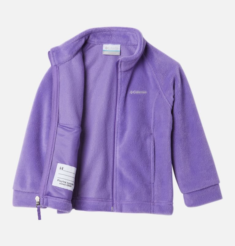 Kids' Columbia Benton Springs Fleece Jackets Lavender | CA-BC403