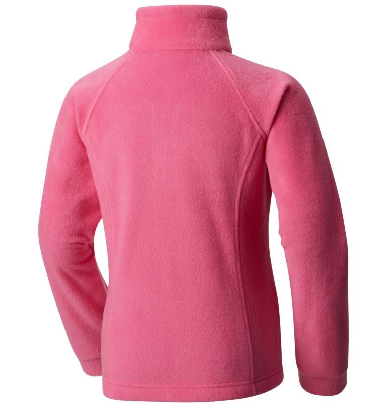 Kids' Columbia Benton Springs Fleece Jackets Pink | CA-C3604