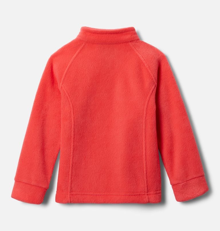 Kids' Columbia Benton Springs Fleece Jackets Red | CA-D3640