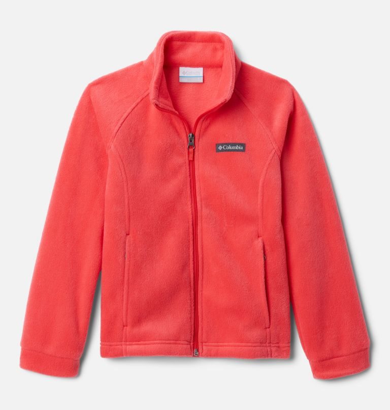 Kids\' Columbia Benton Springs Fleece Jackets Red | CA-E481A
