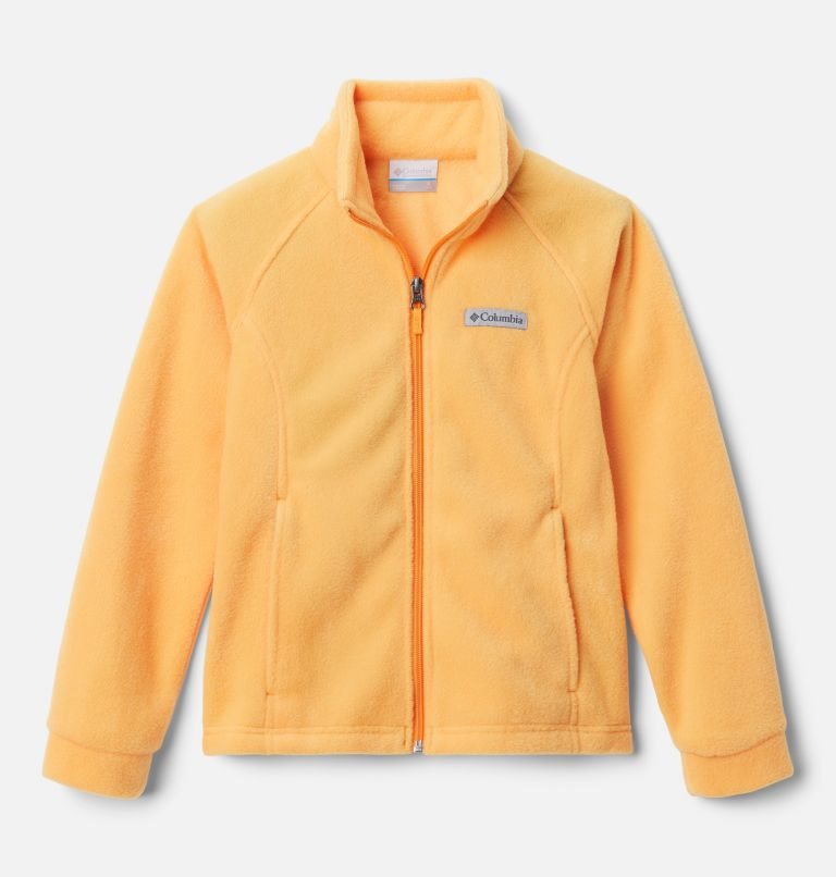 Kids\' Columbia Benton Springs Fleece Jackets Mango | CA-K0534