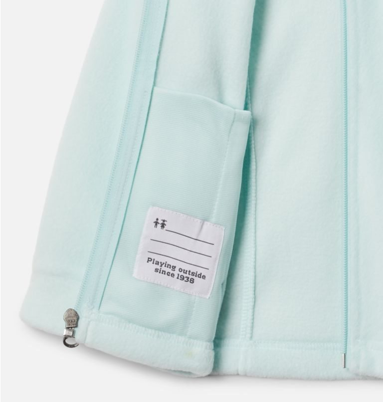 Kids' Columbia Benton Springs Fleece Jackets Mint | CA-KA56C