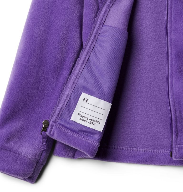 Kids' Columbia Benton Springs Fleece Jackets Lavender | CA-O6301