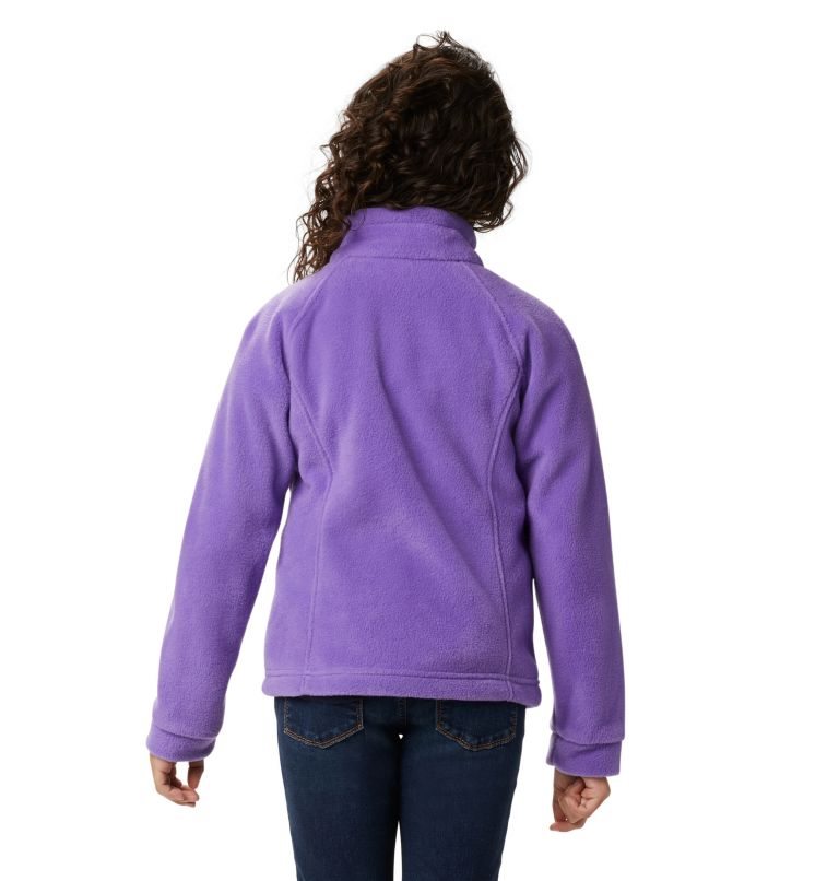 Kids' Columbia Benton Springs Fleece Jackets Lavender | CA-O6301