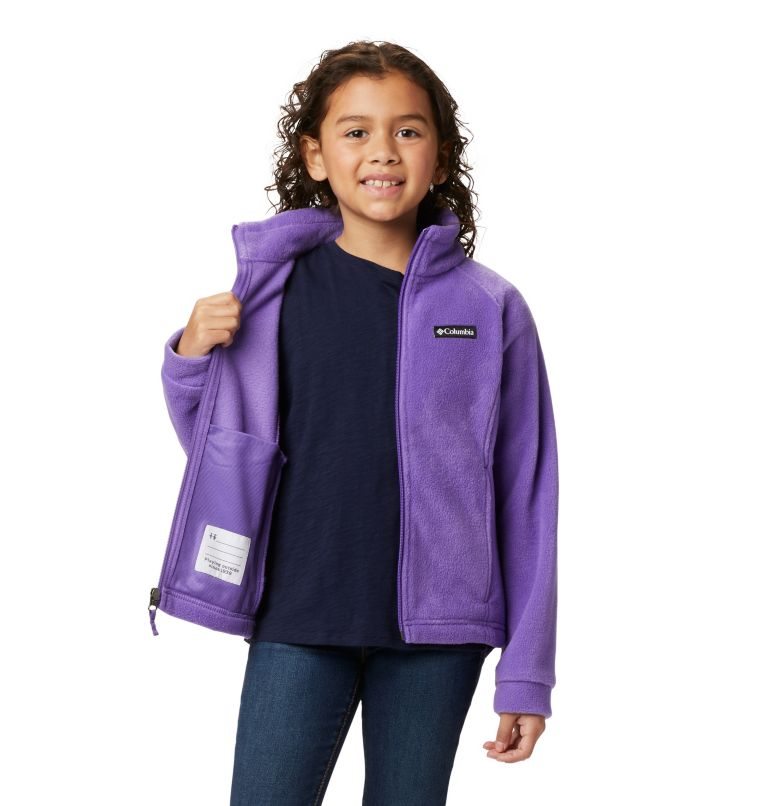 Kids' Columbia Benton Springs Fleece Jackets Lavender | CA-O6301