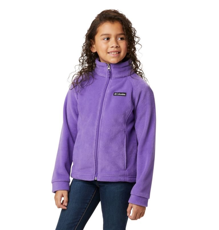 Kids\' Columbia Benton Springs Fleece Jackets Lavender | CA-O6301