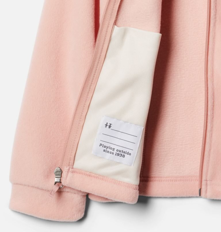 Kids' Columbia Benton Springs Fleece Jackets Pink | CA-ULA04