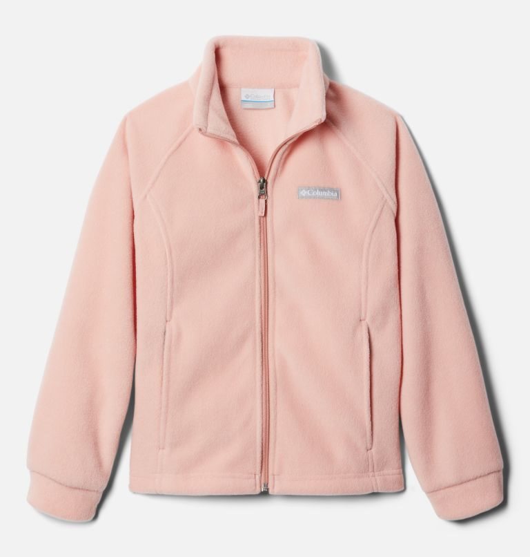 Kids\' Columbia Benton Springs Fleece Jackets Pink | CA-ULA04