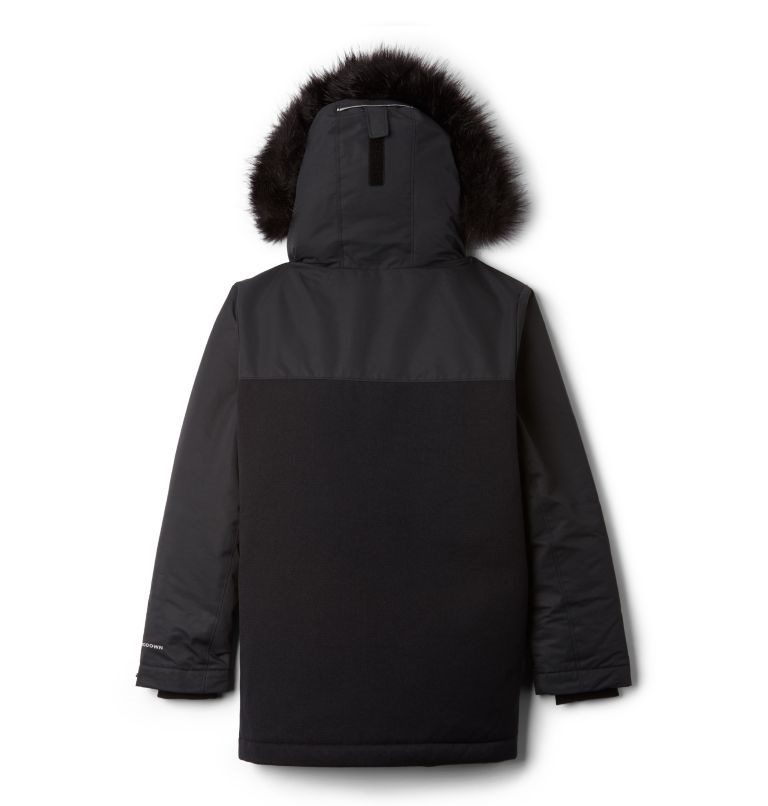 Kids' Columbia Boundary Bay Down Jackets Black | CA-T8AC3
