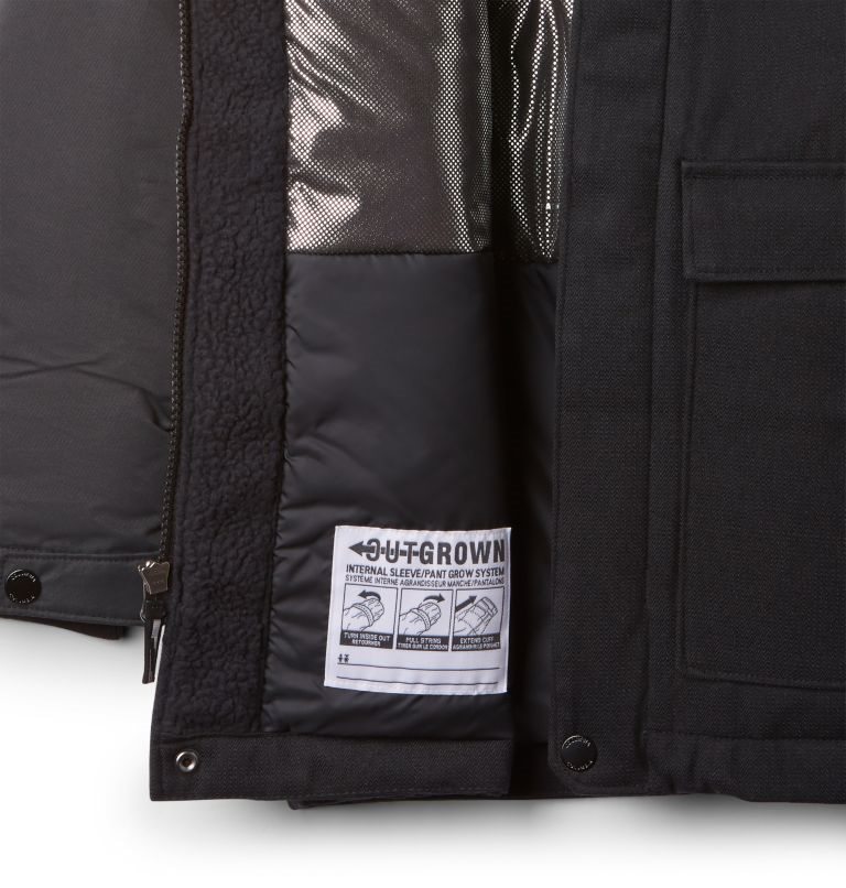 Kids' Columbia Boundary Bay Down Jackets Black | CA-T8AC3