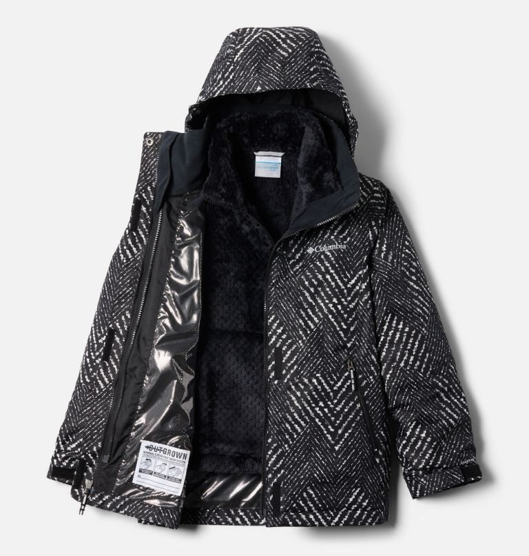 Kids' Columbia Bugaboo II Interchange Fleece Jackets Black | CA-X5C48