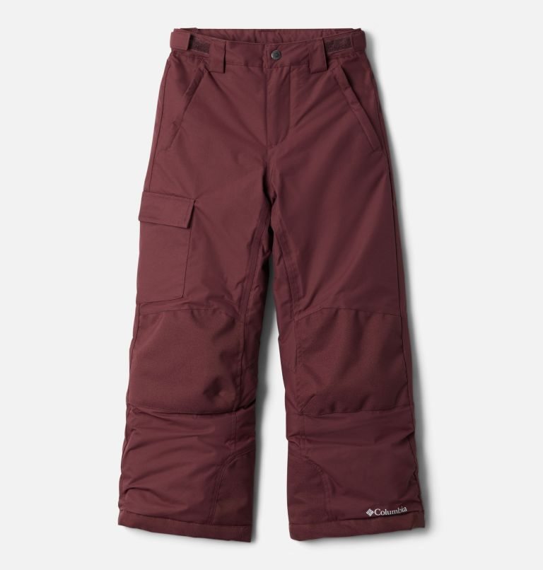 Kids\' Columbia Bugaboo II Pants Burgundy | CA-YCA85