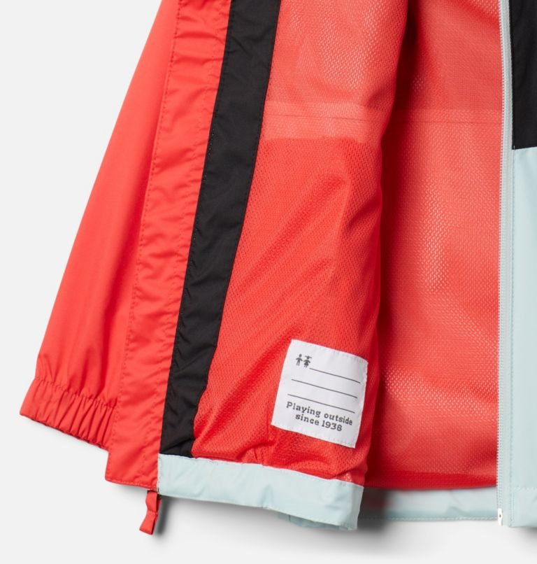 Kids' Columbia Dalby Springs Jackets Red / Black / White | CA-H108A