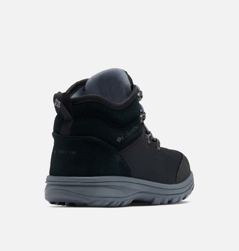 Kids' Columbia Fairbanks Mid Boots Black | CA-LC603