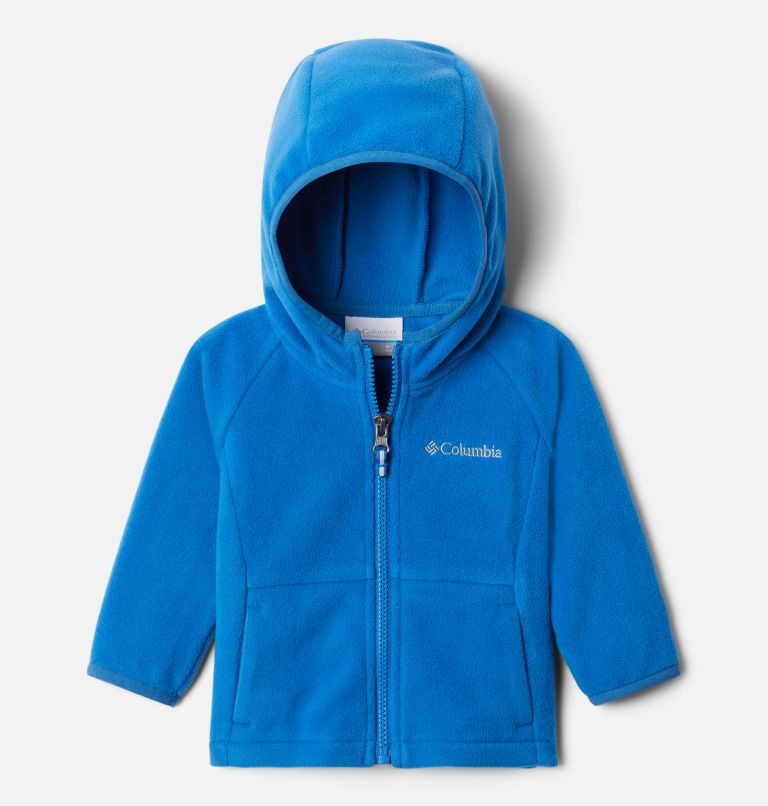 Kids\' Columbia Fast Trek II Fleece Hoodie Blue | CA-A58C0