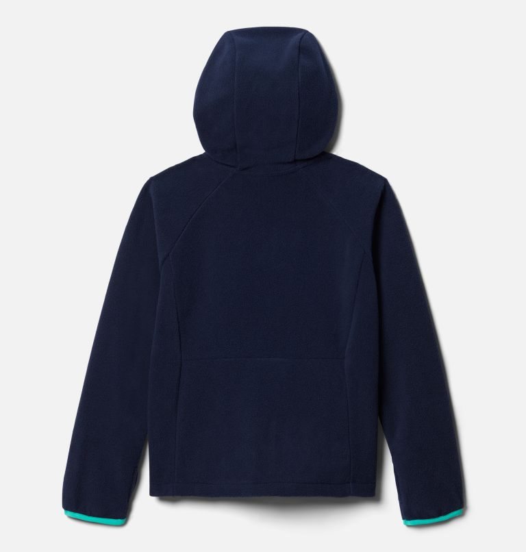 Kids' Columbia Fast Trek II Full Zip Fleece Jackets Black | CA-GL061