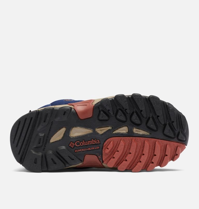 Kids' Columbia Firecamp Mid Waterproof Sneakers Navy | CA-A1035
