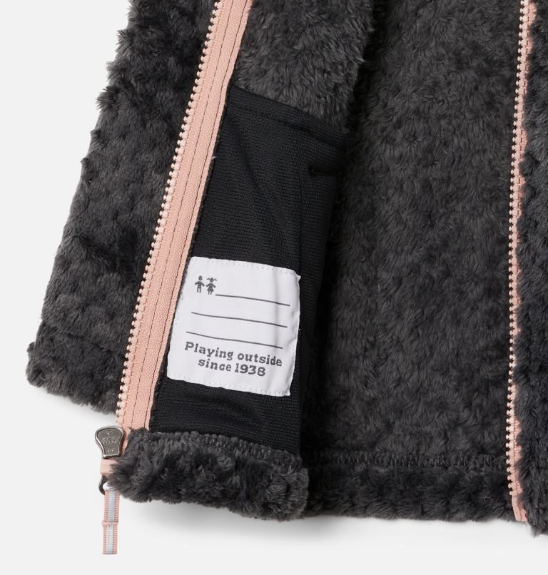 Kids' Columbia Fireside Sherpa Jackets Black | CA-F6A43