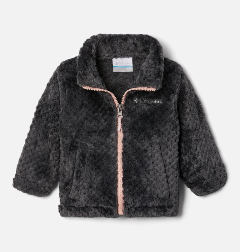 Kids\' Columbia Fireside Sherpa Jackets Black | CA-F6A43