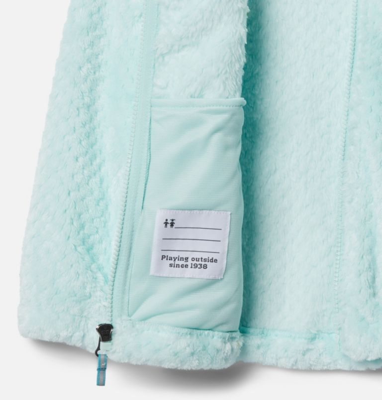 Kids' Columbia Fireside Sherpa Jackets Turquoise | CA-U8351