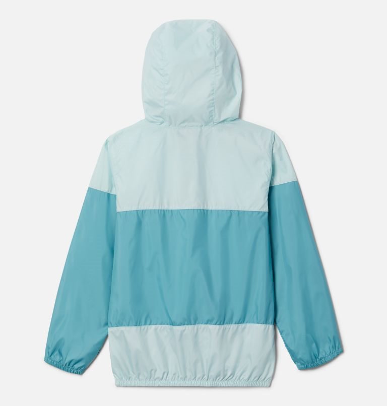 Kids' Columbia Flash Challenger Windbreaker Jackets Turquoise | CA-SC435