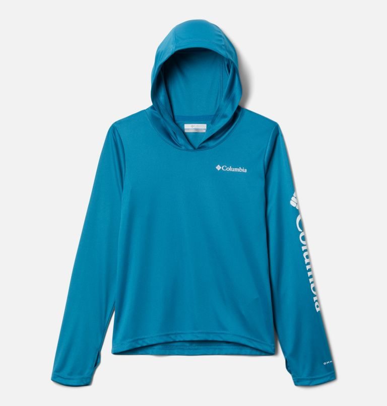 Kids\' Columbia Fork Stream Hoodie Blue | CA-U6140