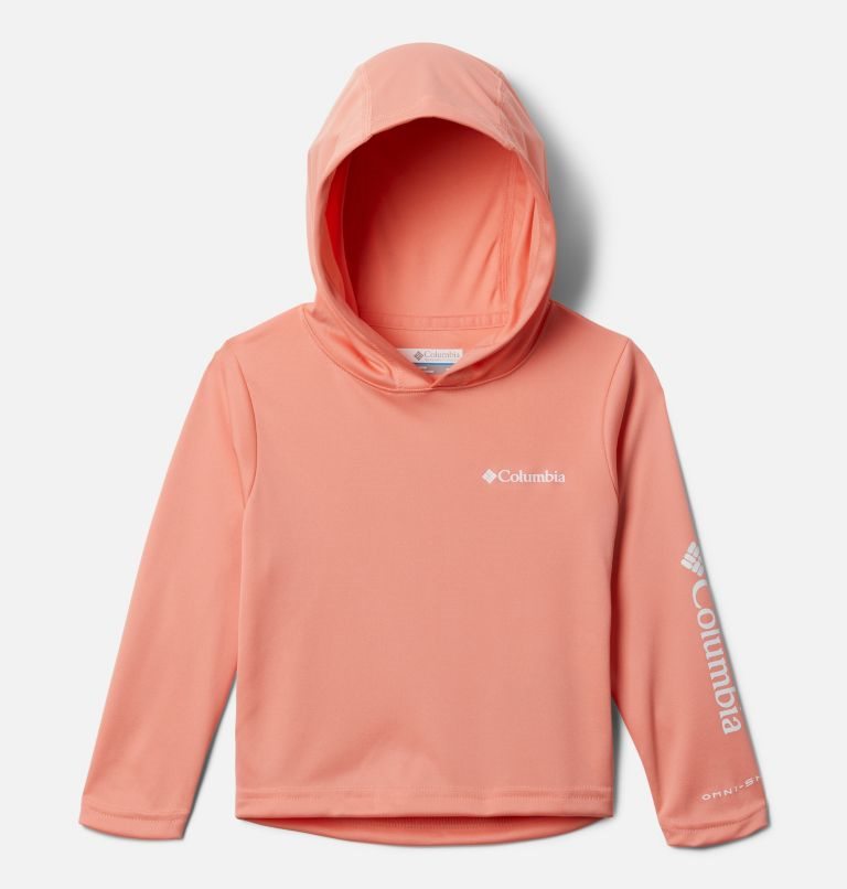 Kids\' Columbia Fork Stream Hoodie Coral | CA-N5A6C
