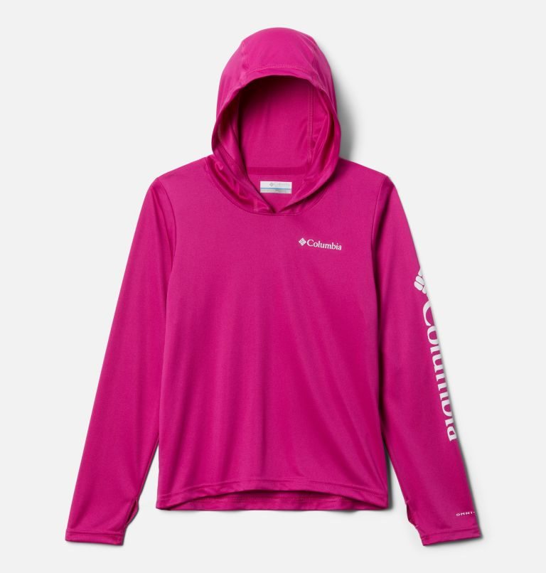 Kids\' Columbia Fork Stream Hoodie Fuchsia | CA-WC03L