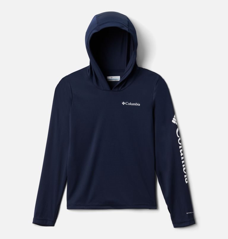 Kids\' Columbia Fork Stream Hoodie Navy | CA-H814C