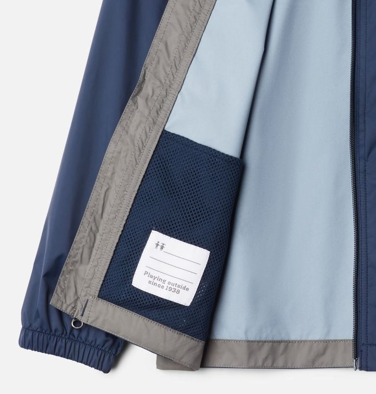 Kids' Columbia Glennaker Rain Jackets Grey / Navy | CA-F5460