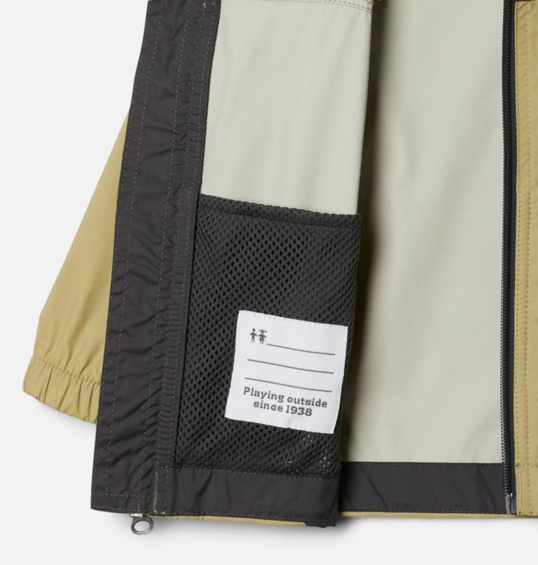 Kids' Columbia Glennaker Rain Jackets Olive / Black | CA-I304L