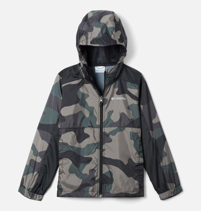 Kids\' Columbia Glennaker Springs Jackets Camo | CA-I46C1