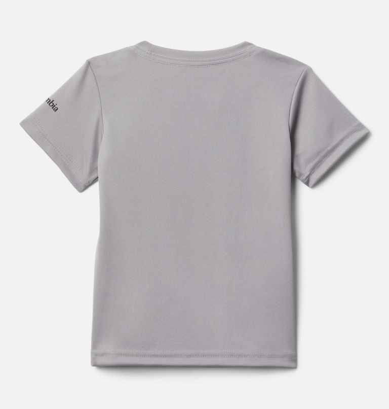 Kids' Columbia Grizzly Ridge Short Sleeve Graphic T Shirts Grey | CA-Q1CL0