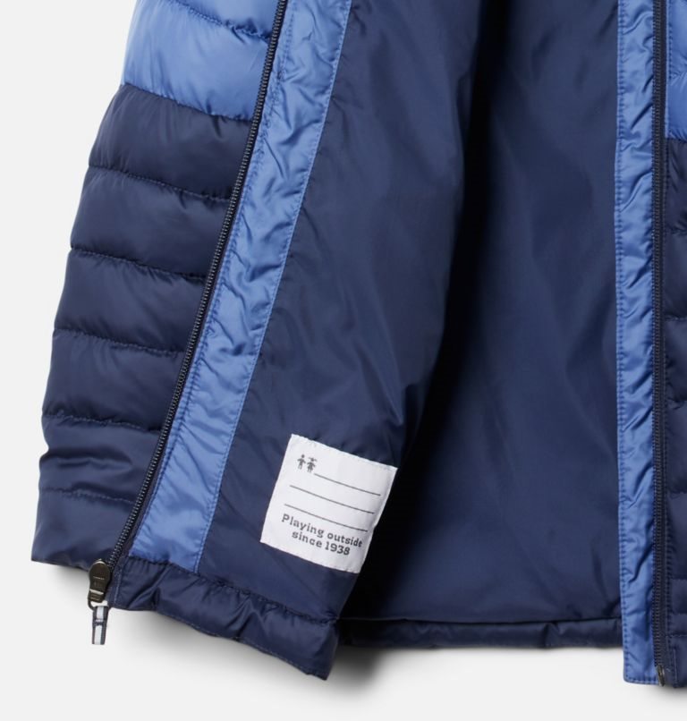 Kids' Columbia Humphrey Hills Puffer Jackets Blue | CA-J504C